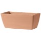 JARDINIERE GARDA EN TERRE CUITE WHITE DEROMA