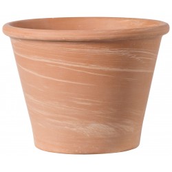 VASE VASUM DUO GRAFITE TERRE CUITE WHITE DEROMA