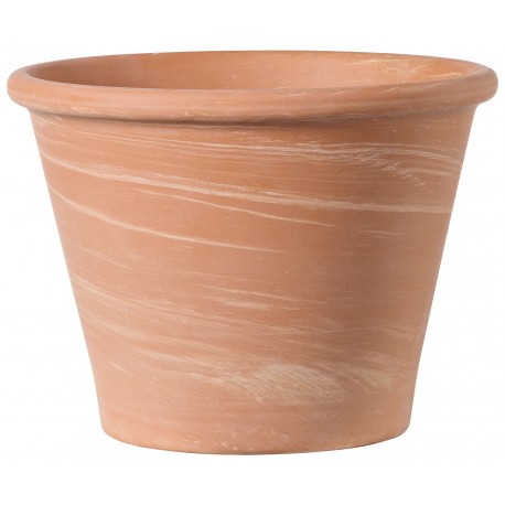 VASE VASUM DUO GRAFITE TERRE CUITE WHITE DEROMA