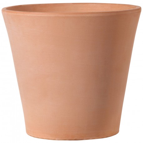POT DE FLEURS CONO EN TERRE CUITE WHITE MENTHOL DEROMA