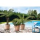 VASE MAGNO TERRE CUITE WHITE 60CM DEROMA