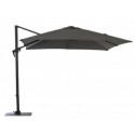 PARASOL ROMA 3X3M DEPORTE GRIS MAT ALUMINIUM - TOILE 200GR/M2