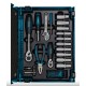 COFFRET D'ACCESSOIRES D'OUTILLAGES A MAIN 87PIECES MAKITA E-11542