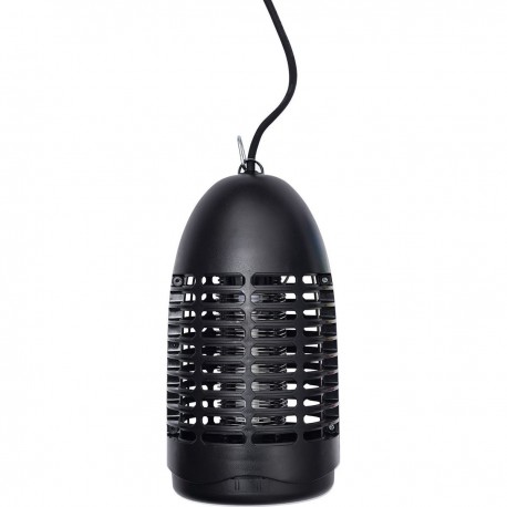 LAMPE ANTI-INSECTES DOUBLE NEON FORME ALLONGEE NOIR