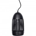 LAMPE ANTI-INSECTES DOUBLE NEON FORME ALLONGEE NOIR