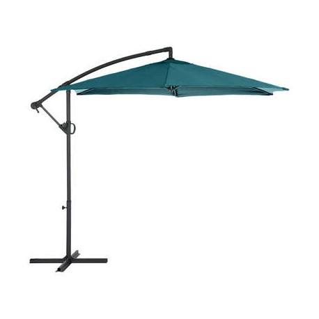 PARASOL DECENTRE JANEIRO 3M BLEU CANARD