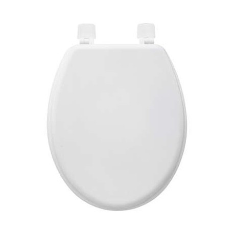 ABATTANT WC BOIS BLANC