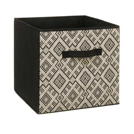 BOITE DE RANGEMENT DECO ETHNIQUE 31X31CM