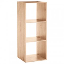 ETAGERE 3 CASES MIX NATUREL