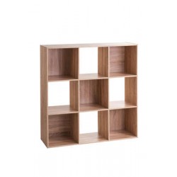 ETAGERE 9 CASES MIX NATUREL