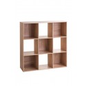 ETAGERE 9 CASES MIX NATUREL