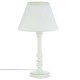 LAMPE DROIT MDF LEO BLANC HAUTEUR 36CM