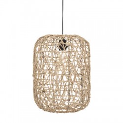 SUSPENSION CORDE RAAHE NATUREL 28CM