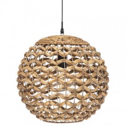 SUSPENSION JACINTHE NATUREL 38CM