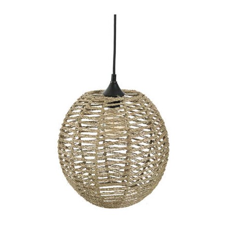 SUSPENSION ROTIN BOULE RANA NATUREL 33CM