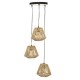 SUSPENSION 3 CORDES JILY NATUREL 20CM