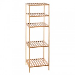 ETAGERE 2 + 2 CASSES BAMBOU MIXNM