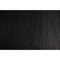 TAPIS CAOUTCHOUC TECHNIC LIGNES 100% RECYCLE LARGEUR 1M