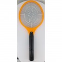 RAQUETTE ELECTRIQUE ANTI-INSECTES ORANGE