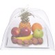 CLOCHE A NOURRITURE MOUSTIQUAIRE BLANCHE 36X36X20CM