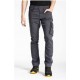 PANTALON JEANS JOBC GRIS MULTIPOCHES STRETCH